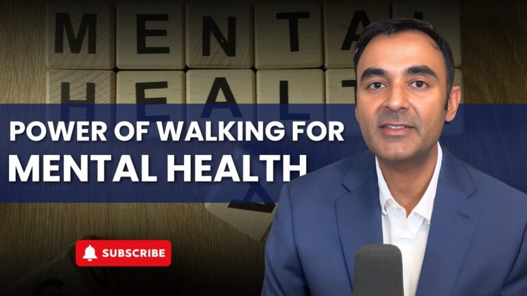 Mental health tip: the power of walking.